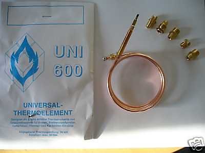Thermoelement für Gasherde Universal, Länge 600 mm