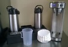 Gastro Kaffeemaschine incl. 2 Pumpkanne + 1000 Filter + Kaffeestation
