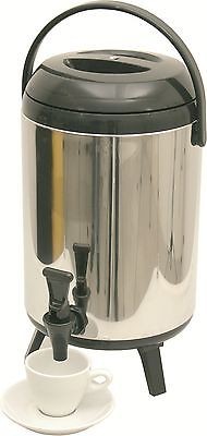 Thermo Getränkebehälter mit Klapphahn, 8 Liter